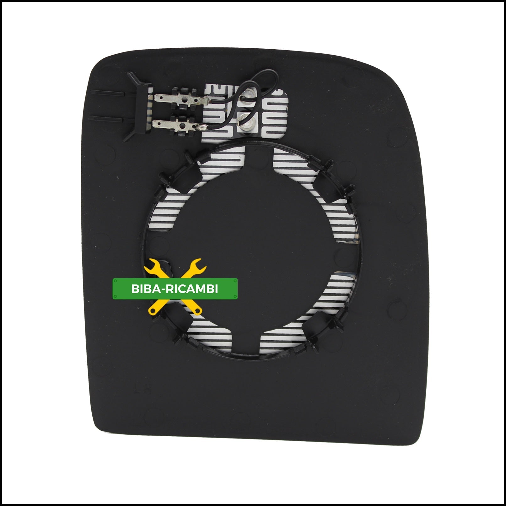 Piastra Retrovisore Termica Lato Sx-Guidatore Per Citroen Jumpy II dal 2007> BIBA-RICAMBI