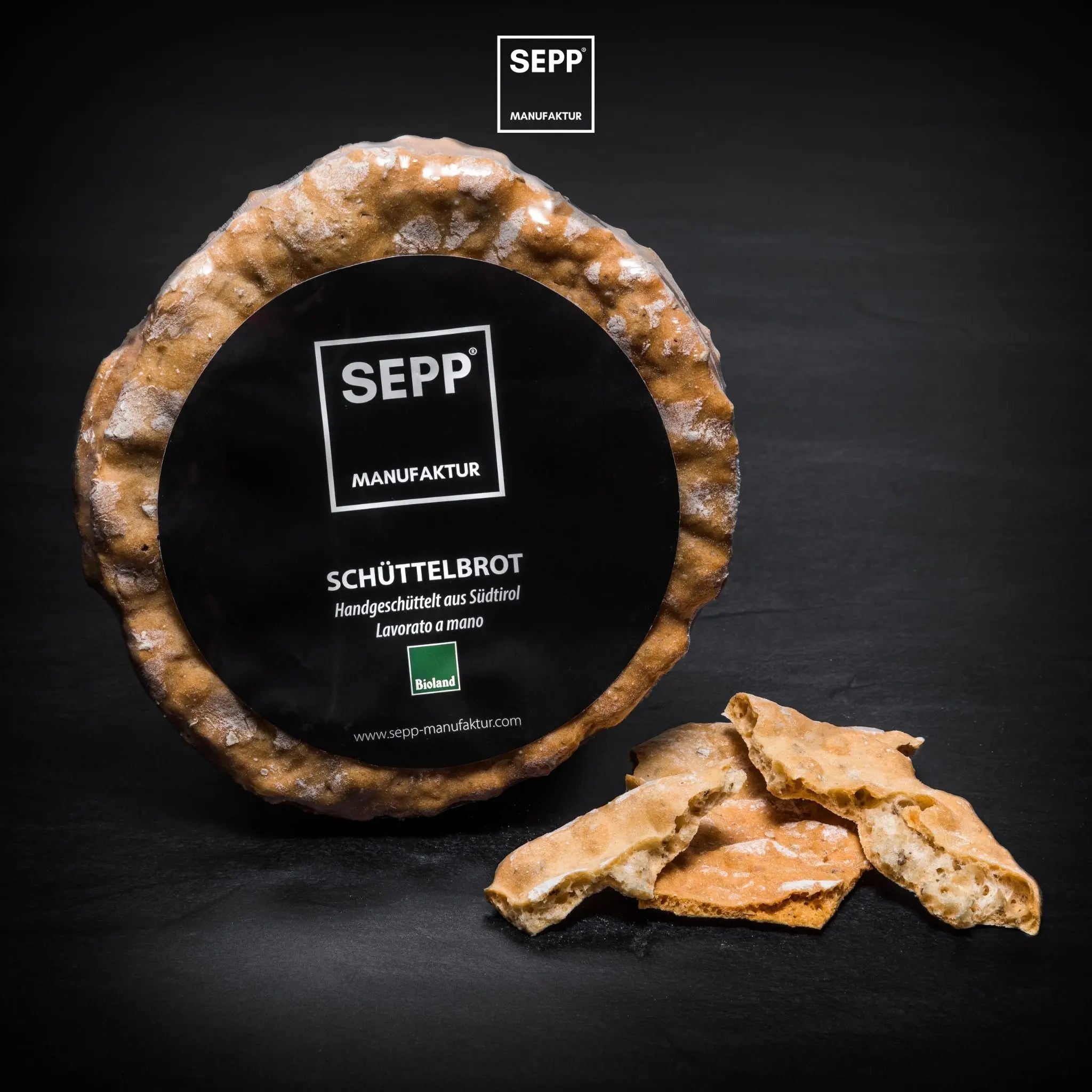 SEPP' Südtiroler BIO Schüttelbrot g.g.A. (2 Stk.) 💚 - BIBA-RICAMBI