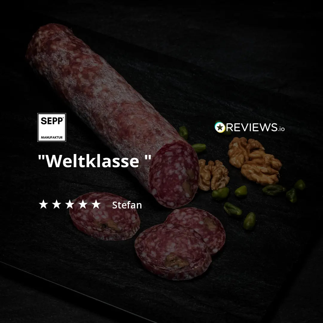 SEPP' Pistazien-Walnuss Salami - BIBA-RICAMBI