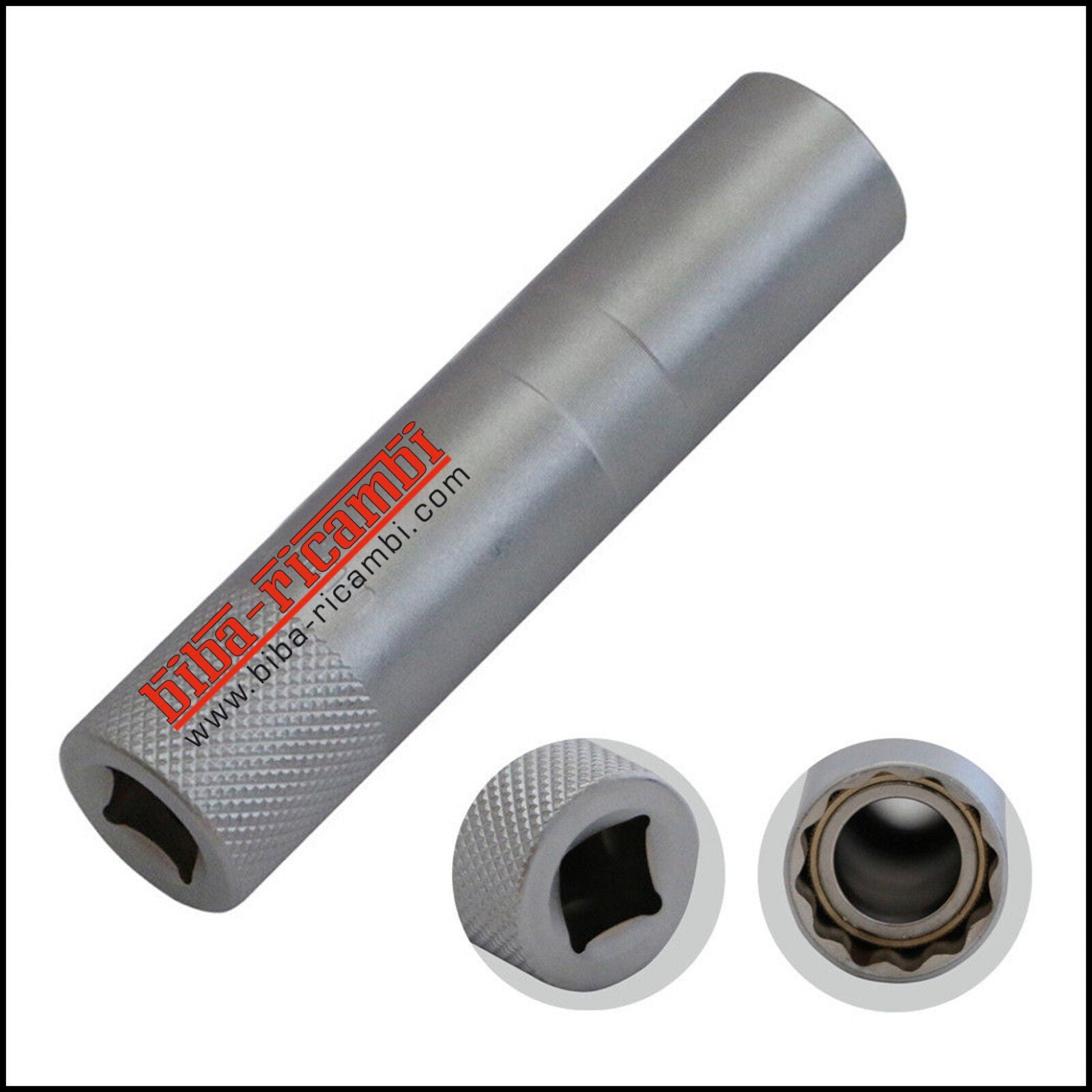 B. Chiave Sottile Per Candele M14 Auto Compatibile Renault Bmw Citroen Peugeot Mini Cooper BIBA-RICAMBI