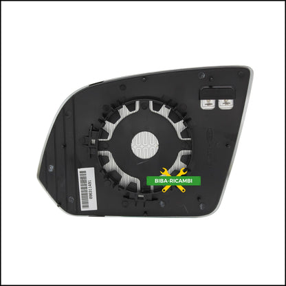 Piastra Retrovisore Termica Asferica Lato Dx-Passeggero Per Mercedes Classe V (W447) dal 2014&gt; BIBA-RICAMBI
