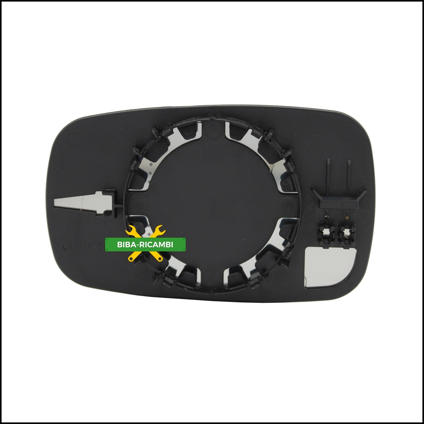 V. Piastra Retrovisore Lato Dx-Passeggero Per Renault Megane II dal 2002-2008 BIBA-RICAMBI