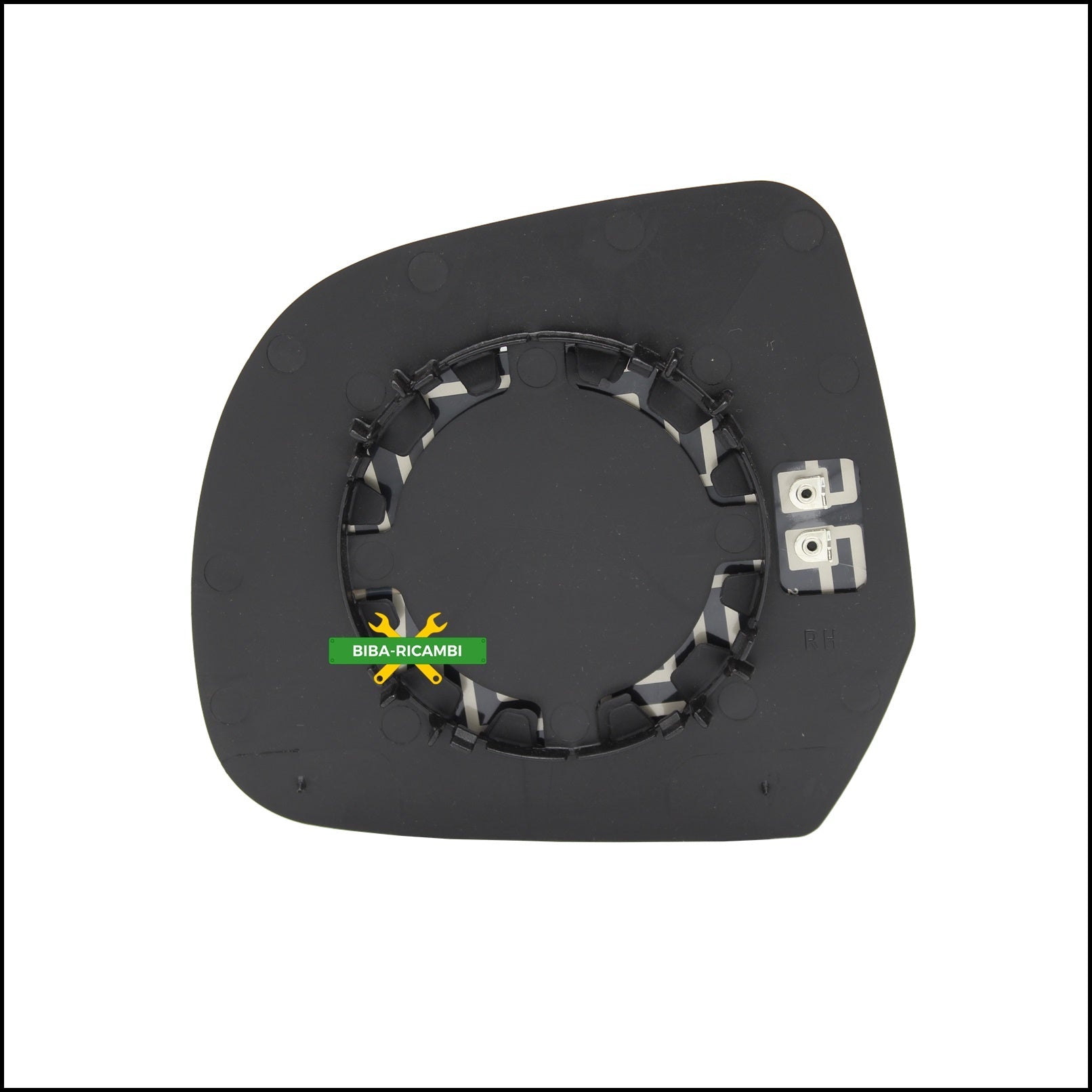 Piastra Retrovisore Termica Asferica Lato Dx-Passeggero Per Nissan Micra IV (K13) dal 2010&gt; BIBA-RICAMBI