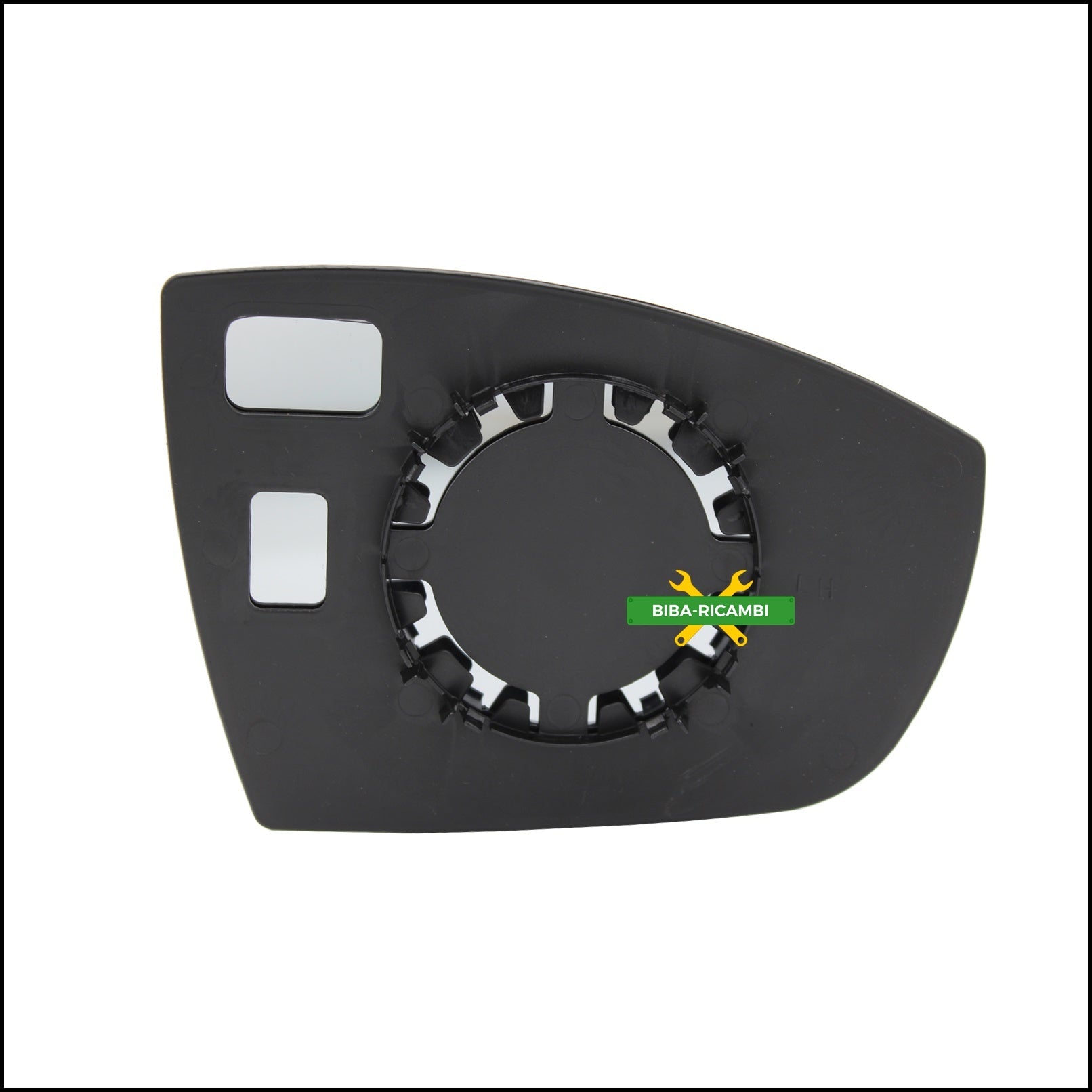 Piastra Specchio Retrovisore Lato Sx-Guidatore Per Ford Kuga I dal 2008> BIBA-RICAMBI