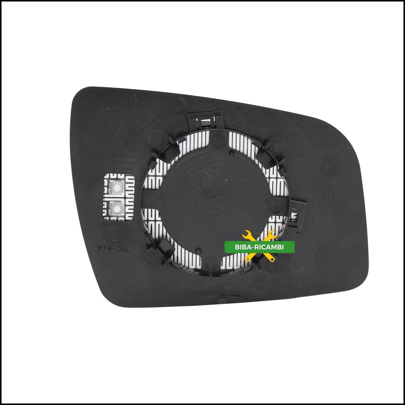 Piastra Retrovisore Termica Asferica Lato Sx-Guidatore Per Opel Zafira B solo dal 2008-2012&gt; BIBA-RICAMBI