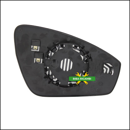Piastra Retrovisore Termica Asferica Lato Sx-Guidatore Per Audi Q4 (F4) dal 2020&gt; BIBA-RICAMBI