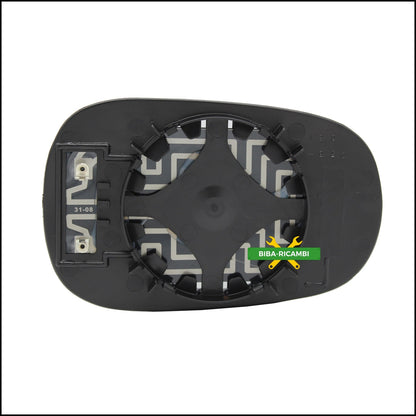 Piastra Retrovisore Termica Lato Sx-Guidatore Per Renault Scenic I (JA0/1) solo dal 1996-2001 BIBA-RICAMBI