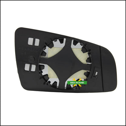 Piastra Retrovisore Asferica Lato Sx-Guidatore Per Opel Zafira B solo dal 2005-2008 BIBA-RICAMBI