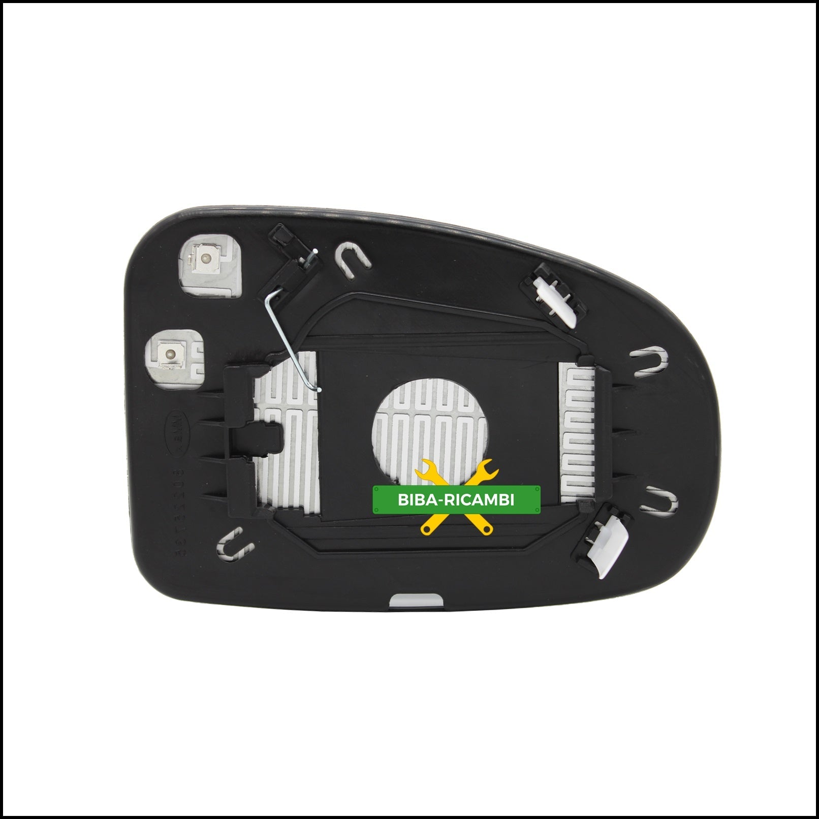 Piastra Retrovisore Termica Asferica Lato Sx-Guidatore Per Toyota Avensis (T27) dal 2008&gt; BIBA-RICAMBI