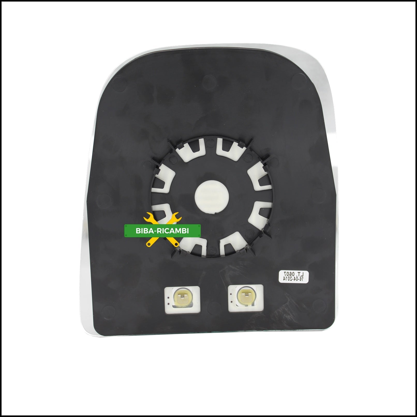 Piastra Retrovisore Termica Superiore Lato Sx-Guidatore Per Iveco Daily IV dal 2006-2012 BIBA-RICAMBI