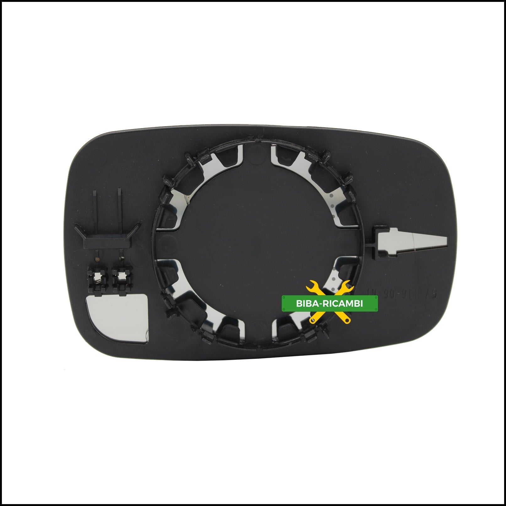 V. Piastra Retrovisore Lato Sx-Guidatore Per Renault Scenic II (JM0/1) dal 2003-2009 BIBA-RICAMBI
