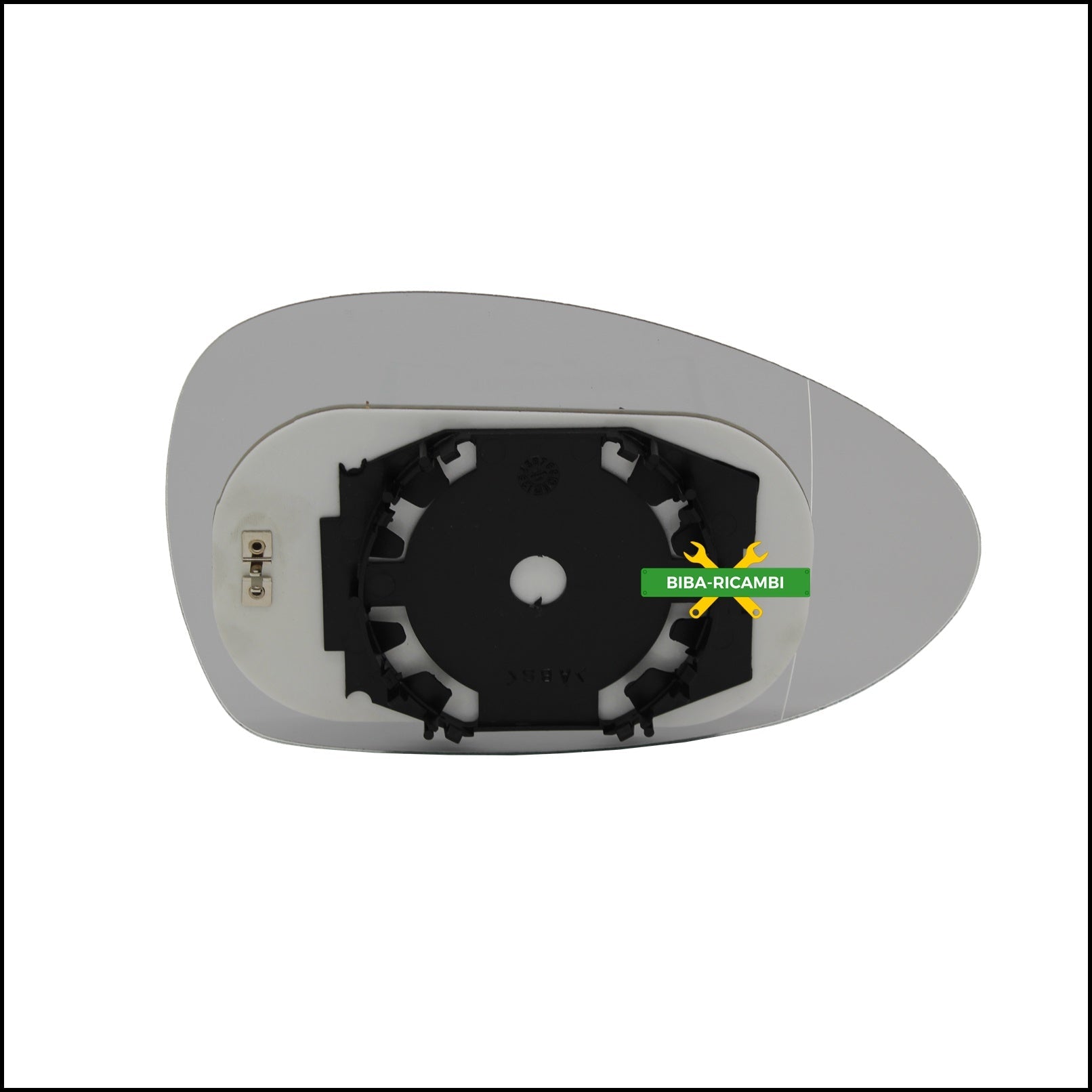 Piastra Retrovisore Termica Asferica Lato Sx-Guidatore Per Alfa Romeo GT (937) solo dal 2009-2010 BIBA-RICAMBI