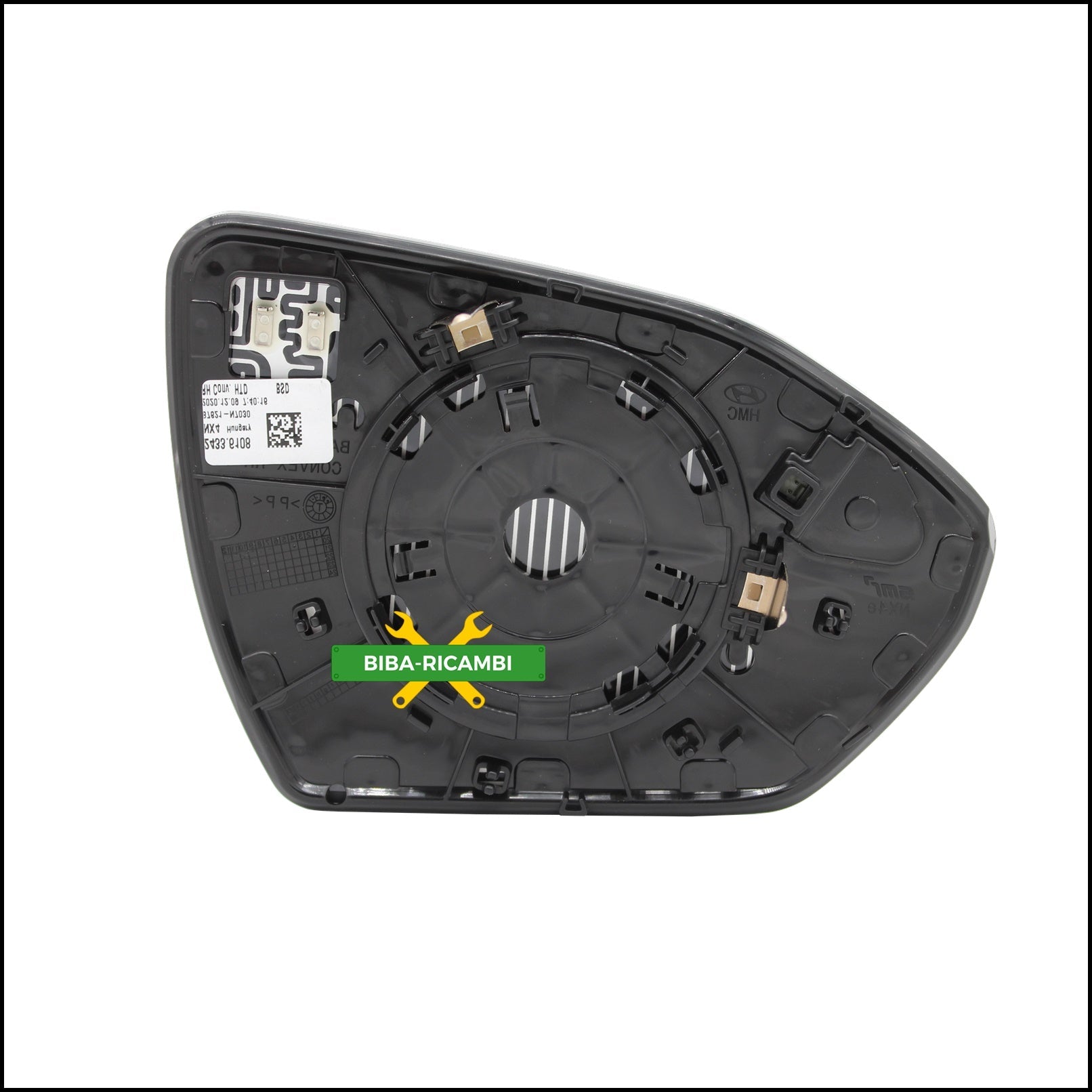 Piastra Retrovisore Termica Blind Spot Lato Sx-Guidatore Per Hyundai Tucson dal 2021> BIBA-RICAMBI