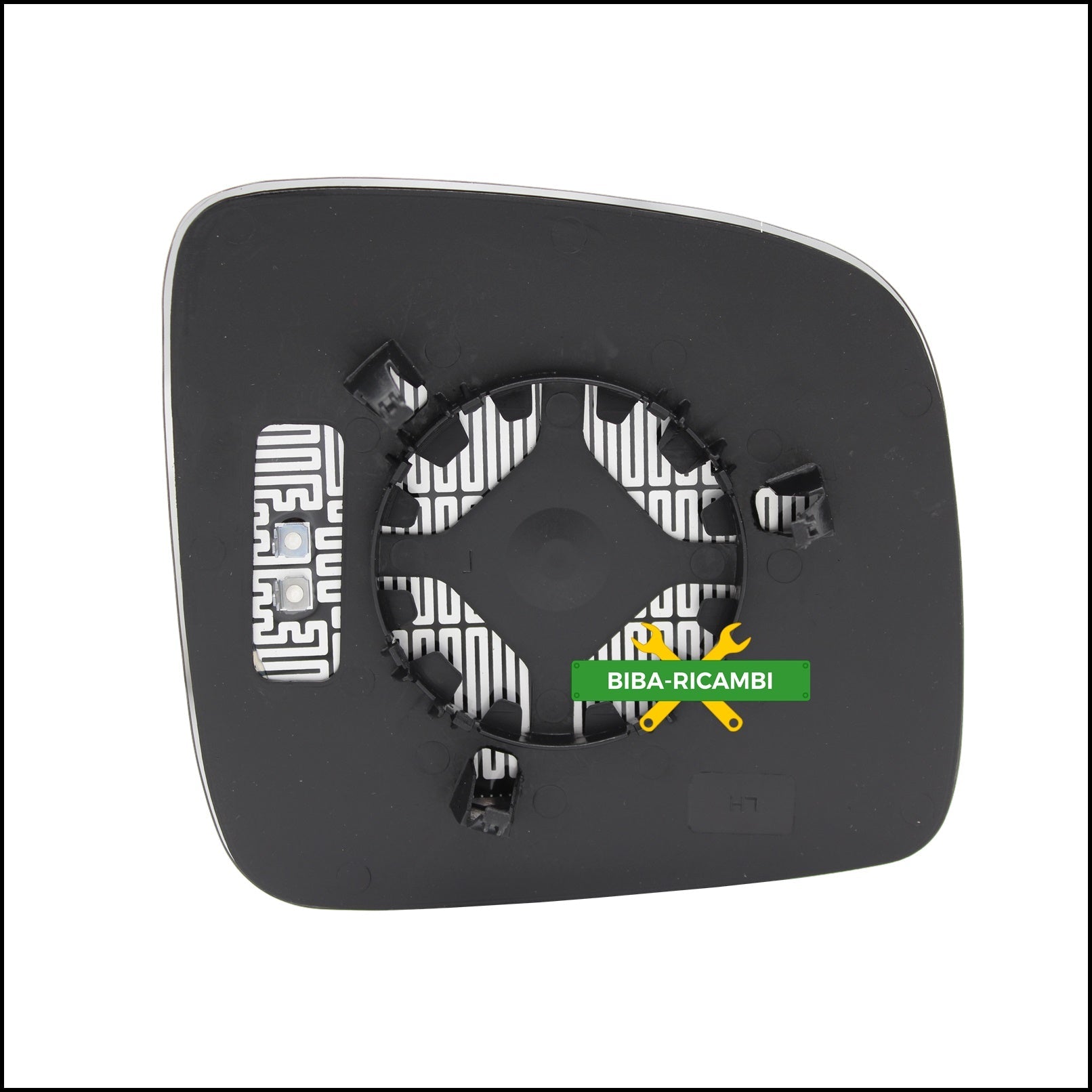 Piastra Retrovisore Termica Asferica Lato Sx-Guidatore Per Volkswagen Caddy III (2K) solo dal 2004-2009 BIBA-RICAMBI