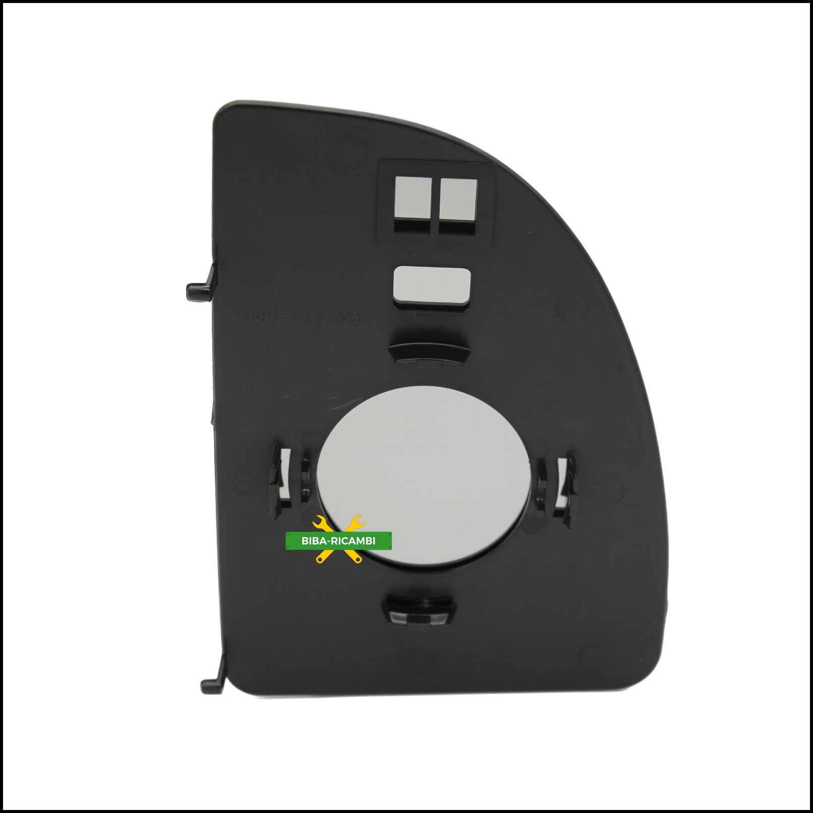 Piastra Retrovisore Superiore Lato Sx-Guidatore Per Citroen Jumper II (224) dal 2002-2006 BIBA-RICAMBI
