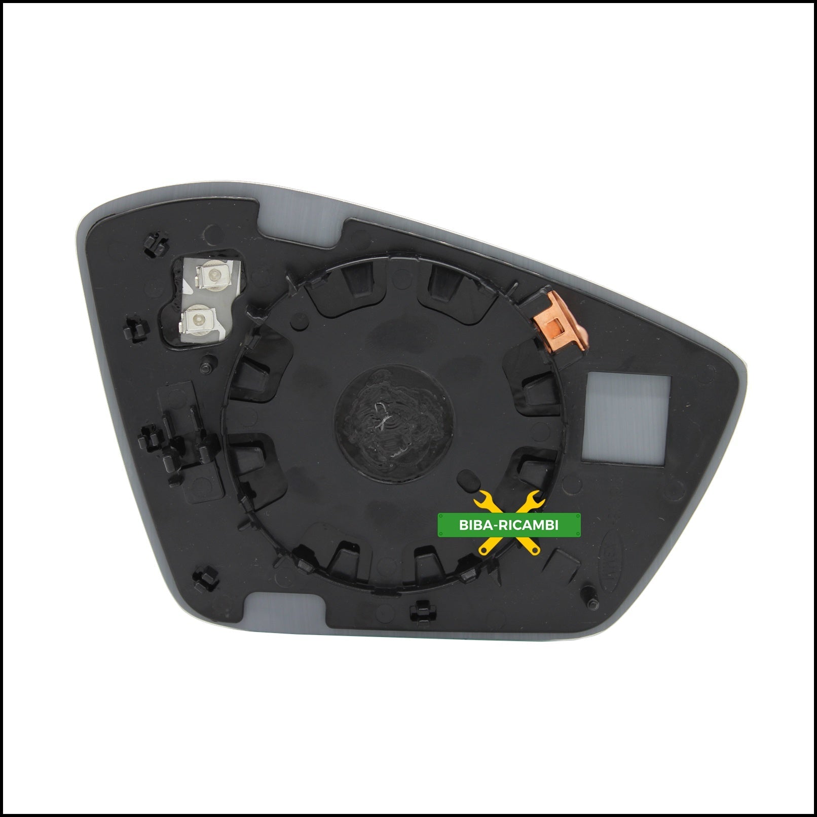 Piastra Retrovisore Termica Lato Sx-Guidatore Per Skoda Octavia IV (NX) dal 2020&gt; BIBA-RICAMBI