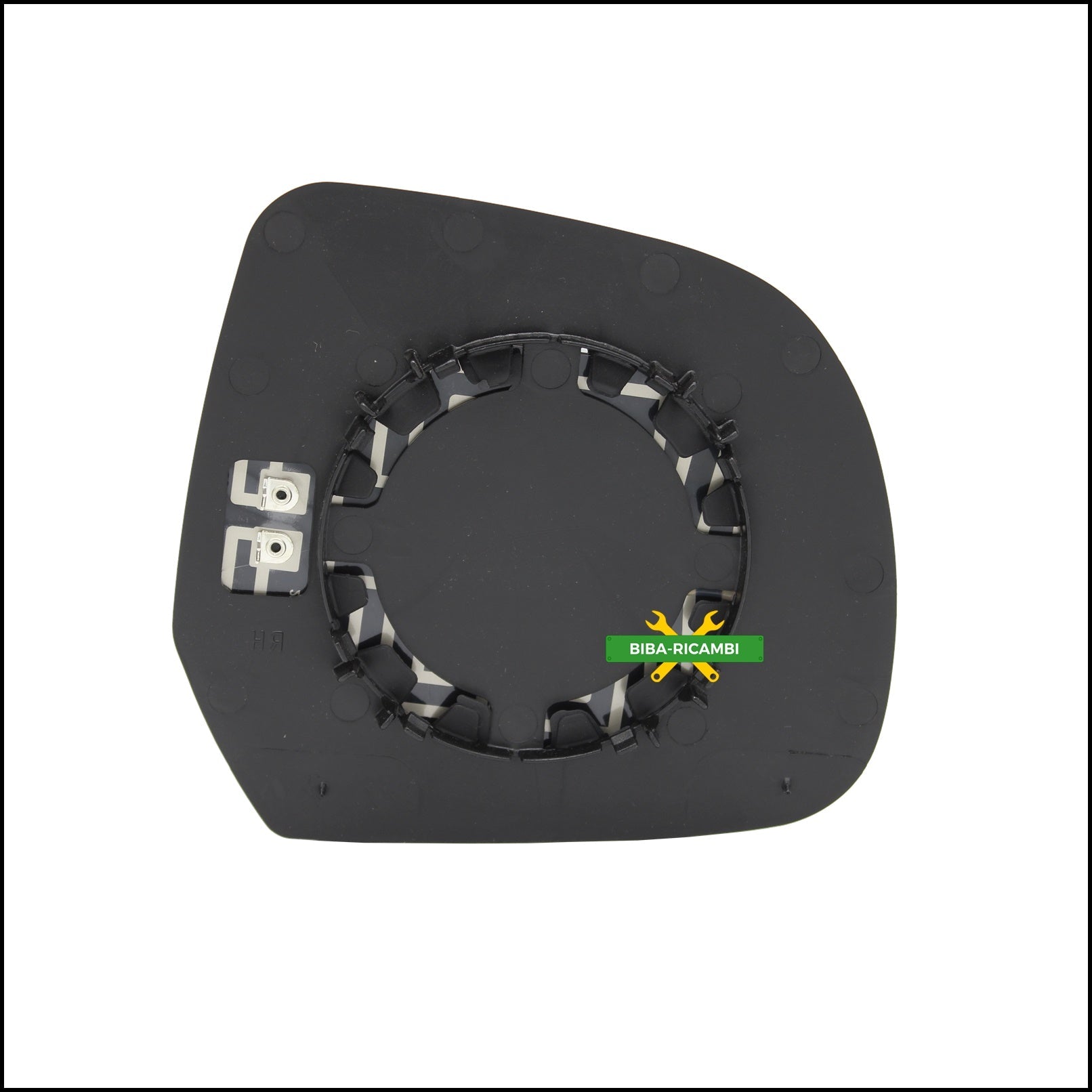 Piastra Retrovisore Termica Asferica Lato Sx-Guidatore Per Dacia Logan II solo dal 2016> BIBA-RICAMBI