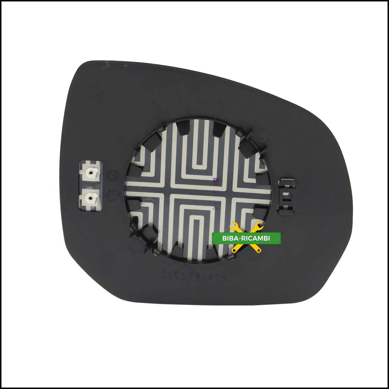 Piastra Specchio Azzurrato Termico Lato Sx-Guidatore Per Citroen C3 Picasso dal 2009> BIBA-RICAMBI