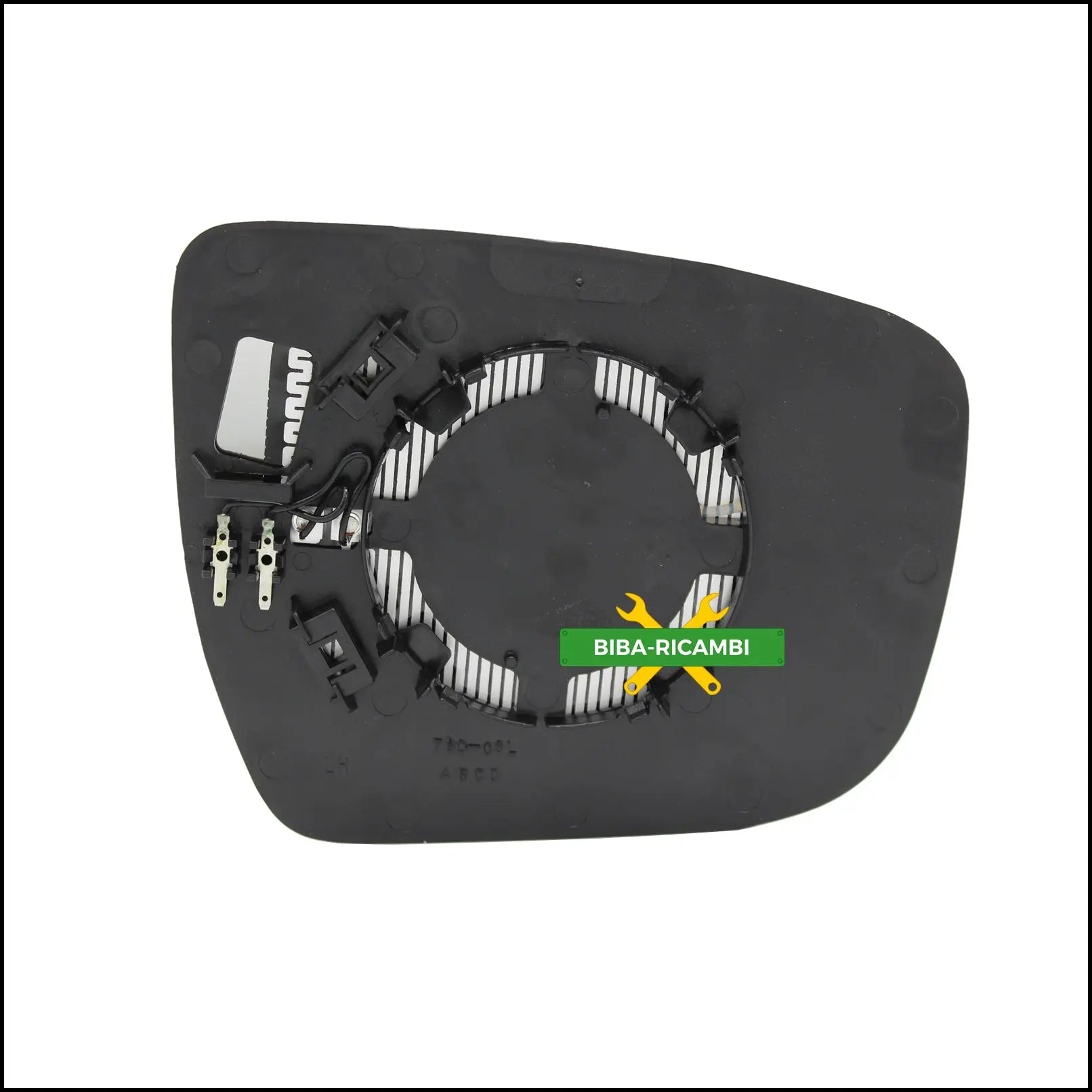 Piastra Specchio Retrovisore Termica Lato Sx-Guidatore Per Nissan Juke I (F15) solo dal 2014> BIBA-RICAMBI