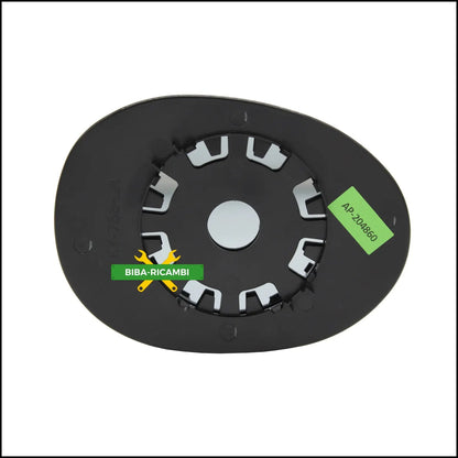 V. Piastra Specchio Retrovisore Lato Sx-Guidatore Per Toyota Aygo I (B1) dal 2005&gt; BIBA-RICAMBI