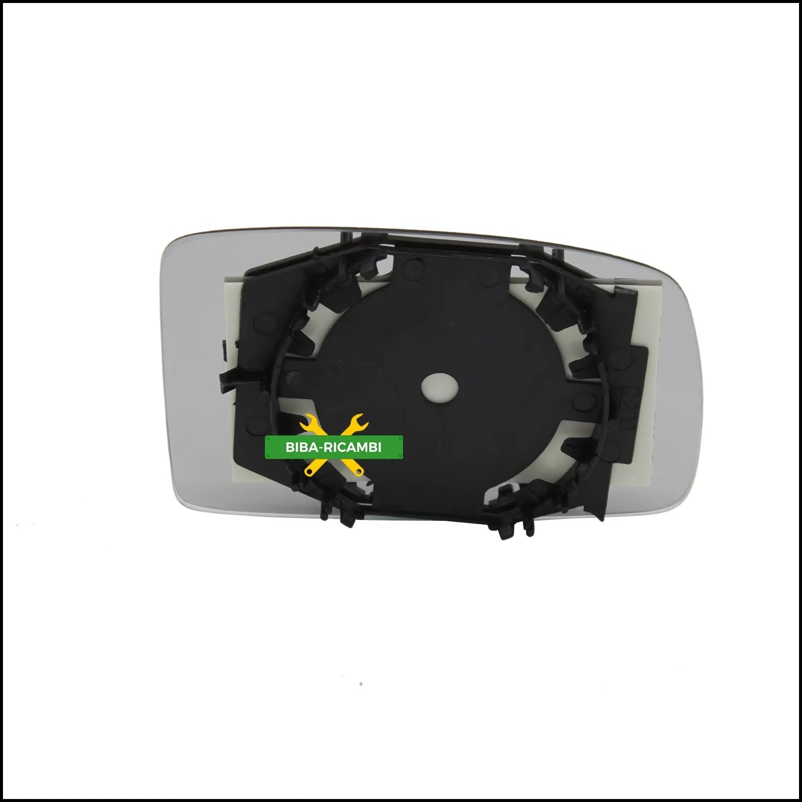 V. Piastra Specchio Retrovisore Termica Asferica Lato Sx-Guidatore Per Fiat Panda II (169) solo dal 2003-2008 BIBA-RICAMBI