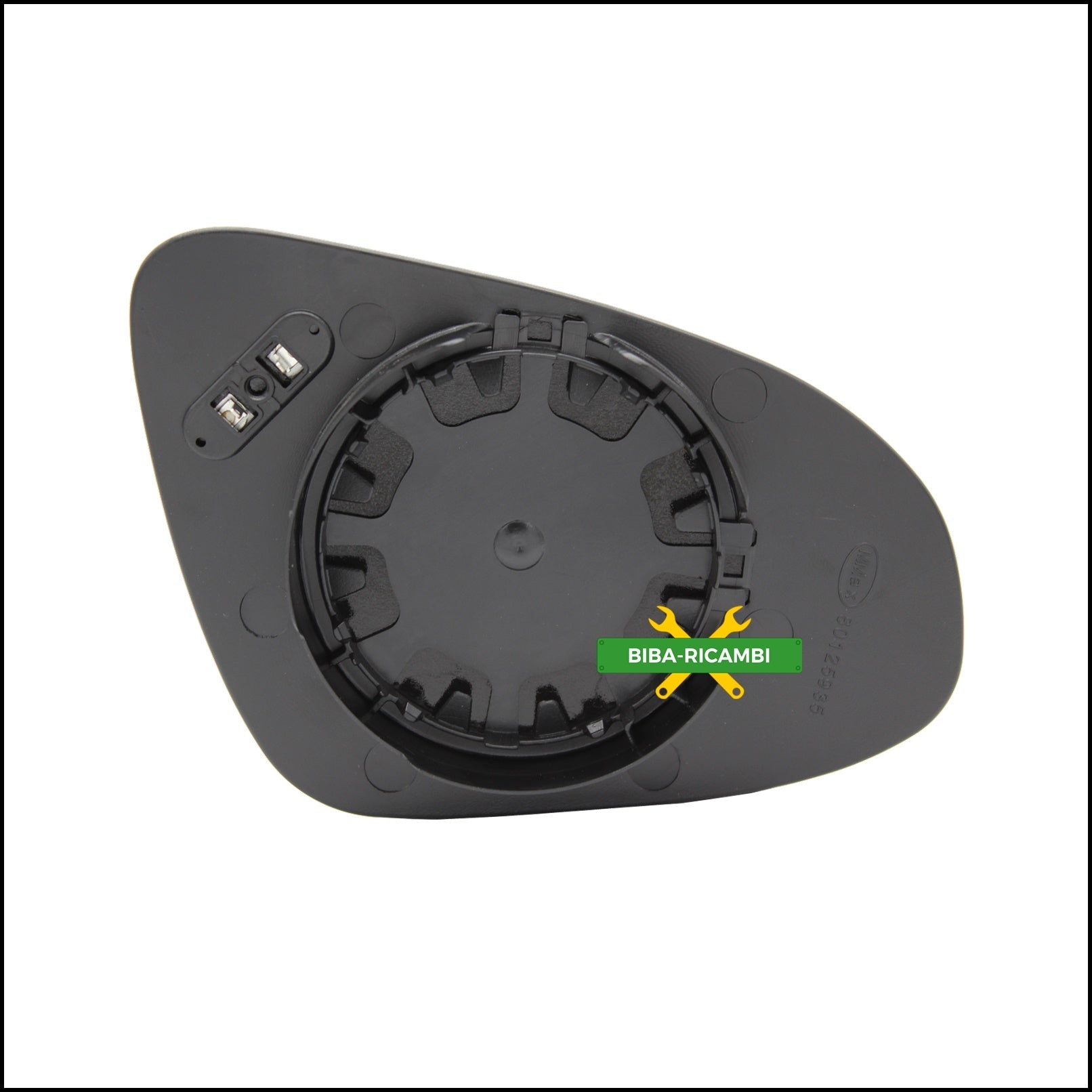 V. Piastra Retrovisore Termica Lato Sx-Guidatore Per Toyota Yaris III (P13) solo dal 2012> BIBA-RICAMBI