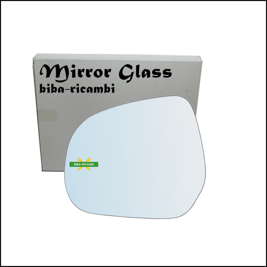 Vetro Specchio Retrovisore Cromato Lato Sx-Guidatore Per Opel Agila B (H08) dal 2008-2014 BIBA-RICAMBI