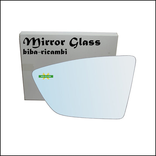 Vetro Specchio Retrovisore Cromato Lato Sx-Guidatore Per Seat Leon (5F) dal 2012&gt; BIBA-RICAMBI