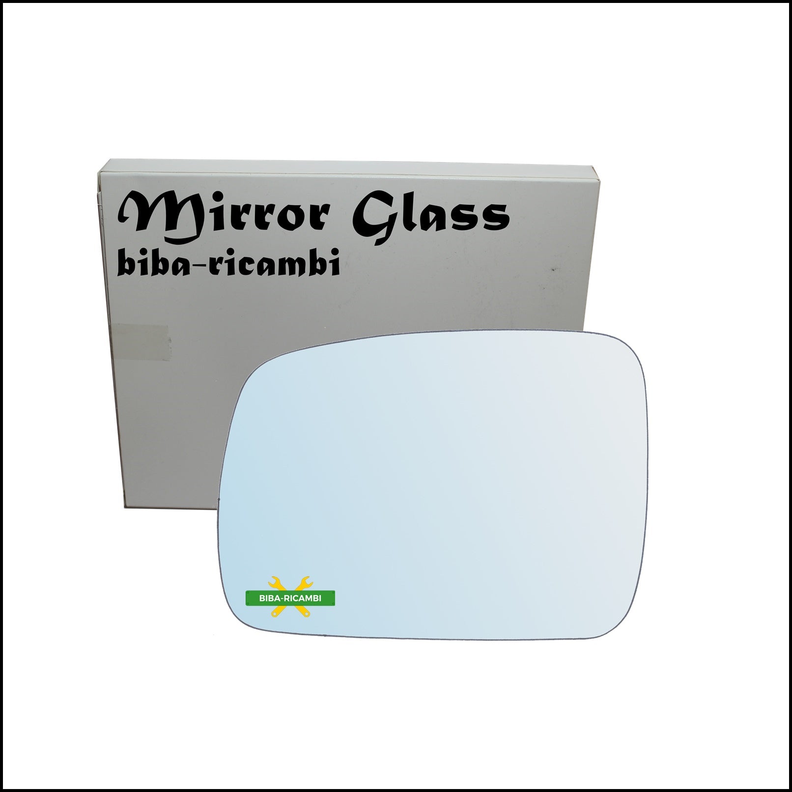 Vetro Specchio Retrovisore Cromato Lato Dx-Passeggero Per L.R Range Rover Sport I (L320) 2009-2013 BIBA-RICAMBI
