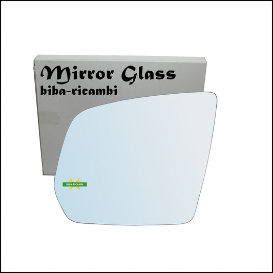 Vetro Specchio Retrovisore Cromato Lato Sx-Guidatore Per Mercedes Classe M II (W164) solo dal 2009-2012 BIBA-RICAMBI