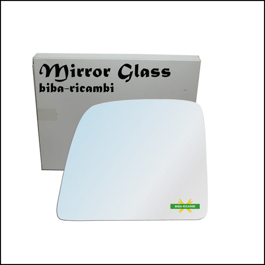 Vetro Specchio Retrovisore Cromato Lato Sx-Guidatore Per Ford Transit Connect II dal 2013&gt; BIBA-RICAMBI