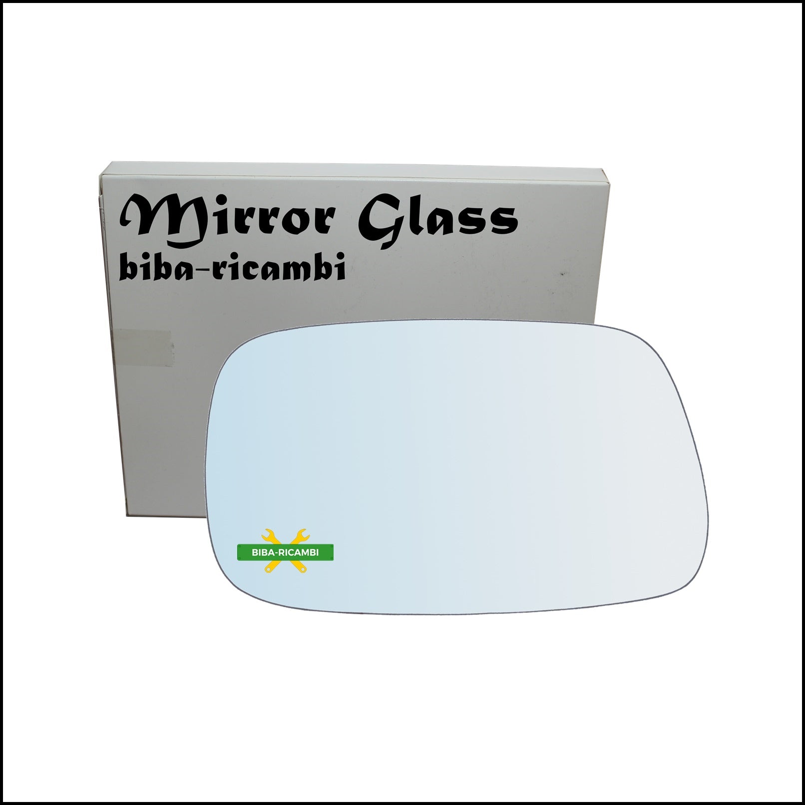 Vetro Specchio Retrovisore Lato Sx-Guidatore Per Toyota Avensis (T22) dal 1997-2003 BIBA-RICAMBI
