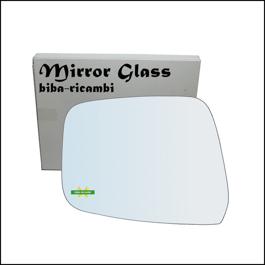 Vetro Specchio Retrovisore Lato Sx-Guidatore Per Nissan Pathfinder III solo dal 2007-2013 BIBA-RICAMBI