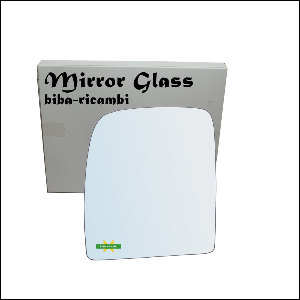 Vetro Specchio Retrovisore Lato Sx-Guidatore Per Citroen Jumpy II (VF7) dal 2007> BIBA-RICAMBI