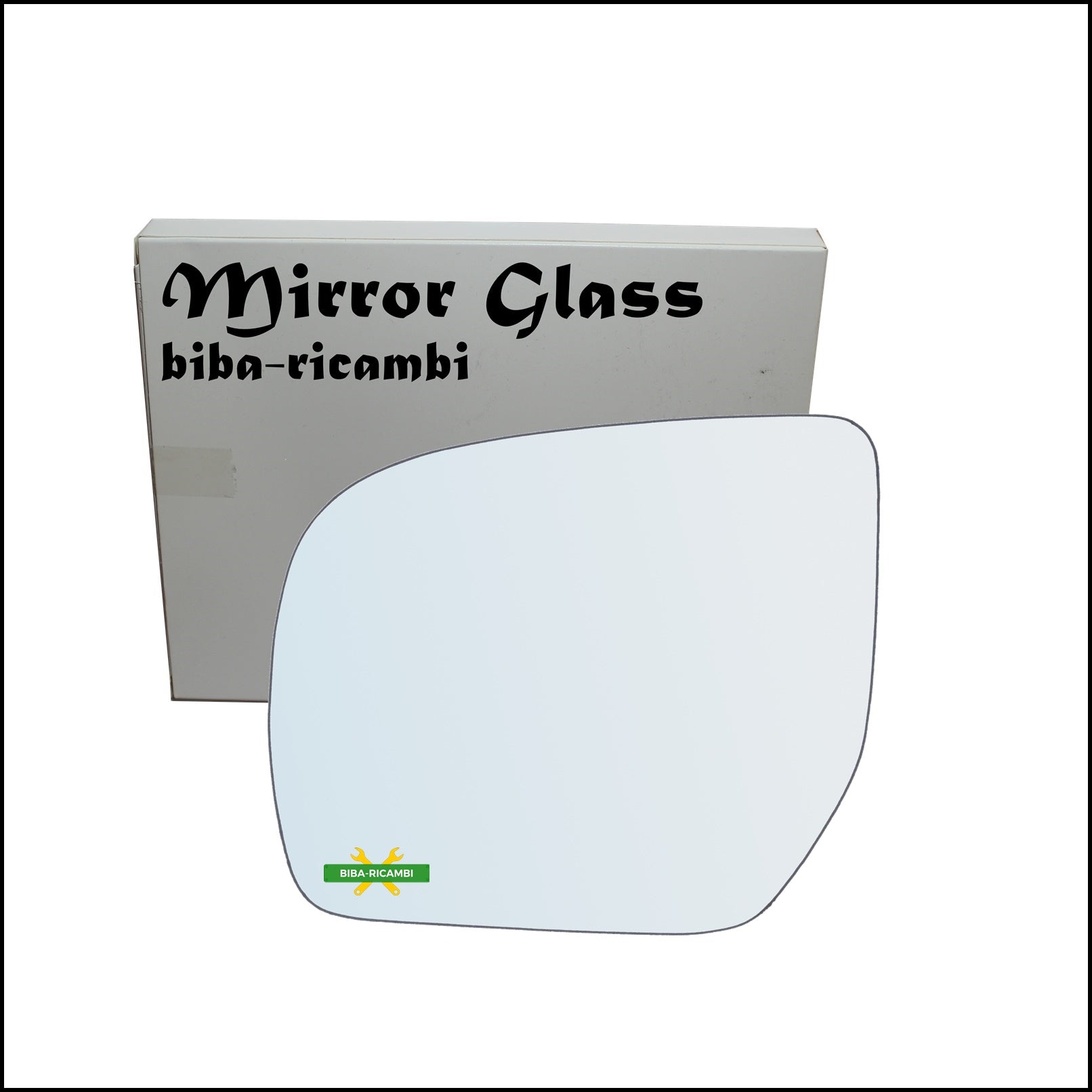 Vetro Specchio Retrovisore Lato Sx-Guidatore Per Subaru Impreza (GR, GH, G3) dal 2008-2011 BIBA-RICAMBI