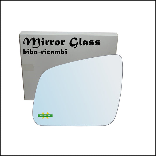 Vetro Specchio Retrovisore Cromato Lato Sx-Guidatore Per Mercedes Benz Classe C (W204,S204) solo dal 2007-2011 BIBA-RICAMBI