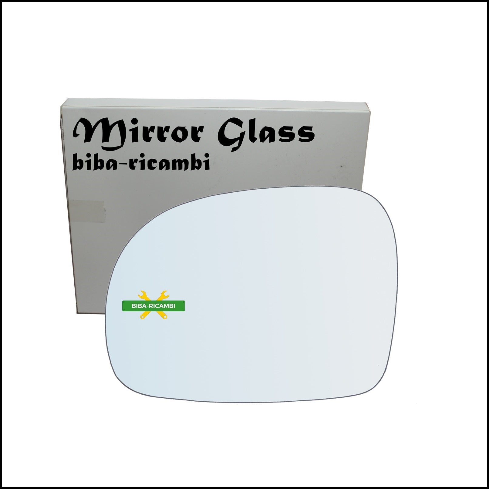 Vetro Specchio Retrovisore Lato Sx-Guidatore Per Mercedes Viano (W639) dal 2003-2011 BIBA-RICAMBI