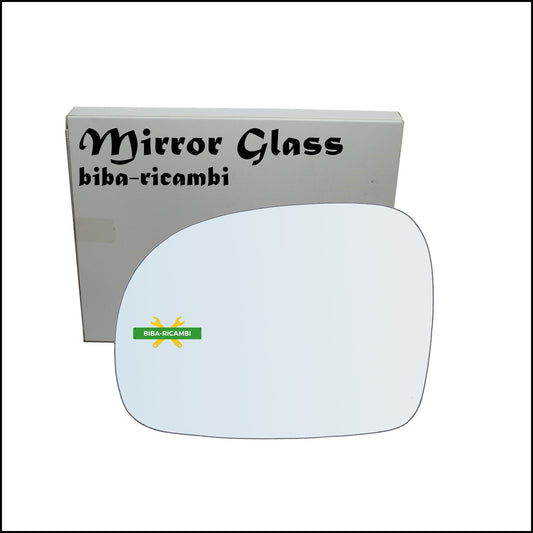 Vetro Specchio Retrovisore Lato Sx-Guidatore Per Mercedes Viano (W639) dal 2003-2011 BIBA-RICAMBI