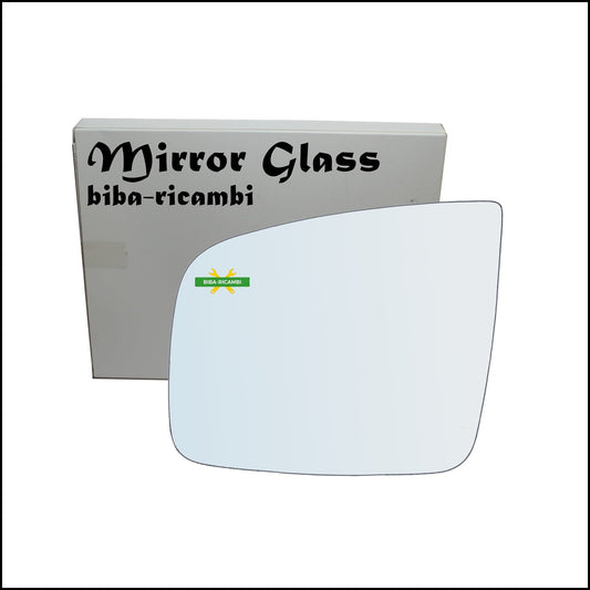 Vetro Specchio Retrovisore Lato Sx-Guidatore Per Mercedes Vito II (W639) solo dal 2010-2014 BIBA-RICAMBI