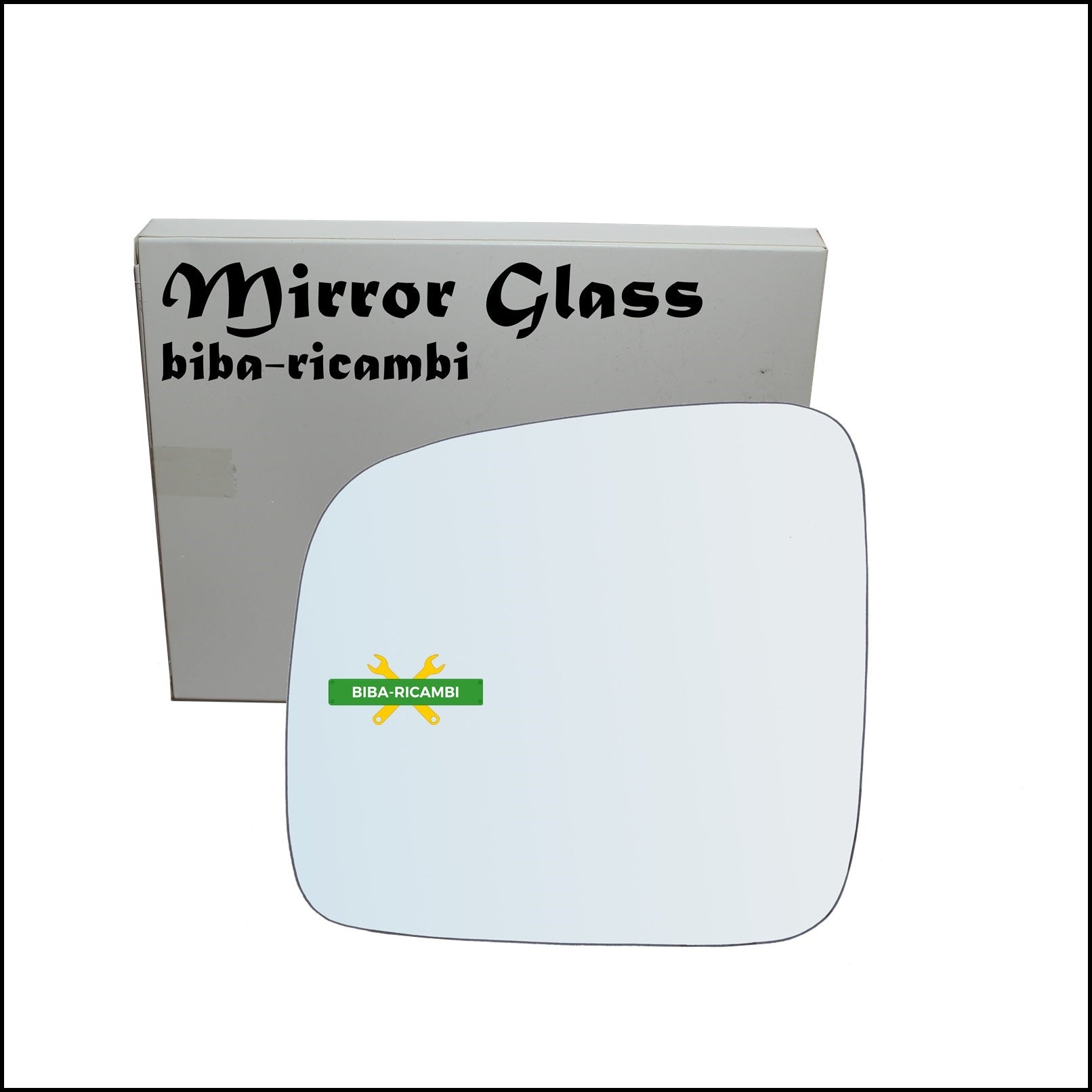 Vetro Specchio Retrovisore Lato Sx-Guidatore Per Volkswagen Transporter T5 solo dal 2003-2008 BIBA-RICAMBI