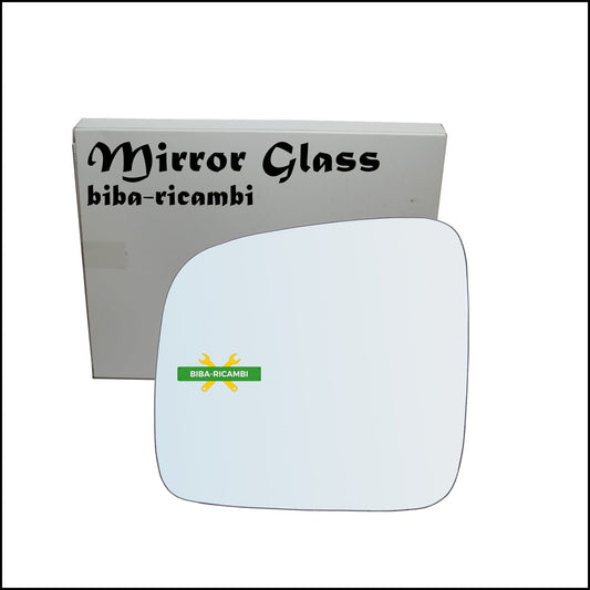 Vetro Specchio Retrovisore Lato Sx-Guidatore Per Volkswagen Transporter T5 solo dal 2003-2008 BIBA-RICAMBI