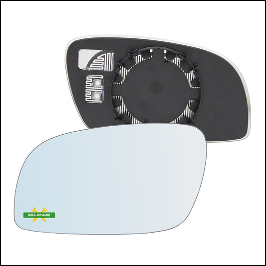 Piastra Retrovisore Termica Lato Sx-Guidatore Per Volkswagen Touran I (1T1) dal 2003-2010 BIBA-RICAMBI