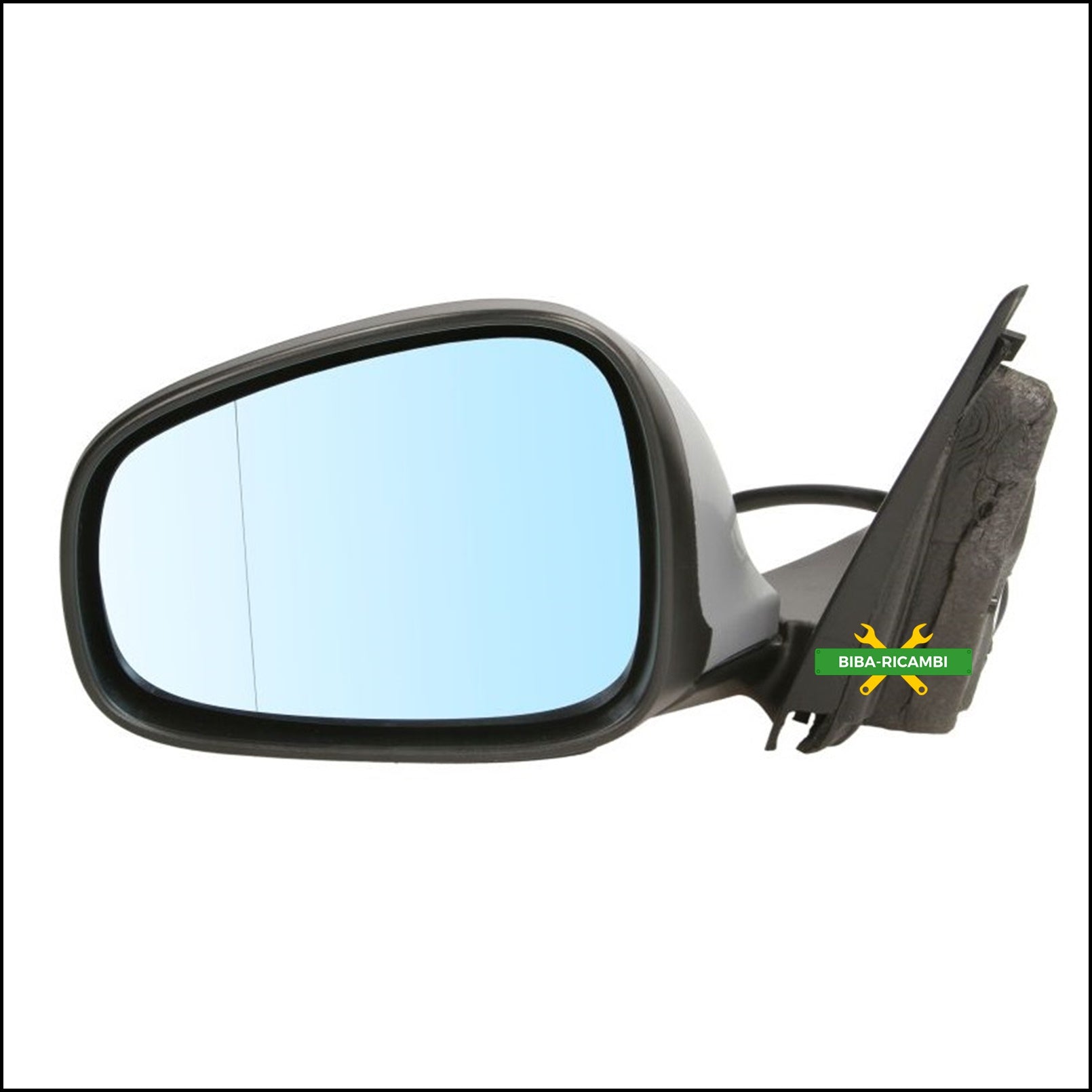 V. Retrovisore Esterno Elettrico Asferico Blu (5 PIN) Lato Sx-Guidatore BIBA-RICAMBI