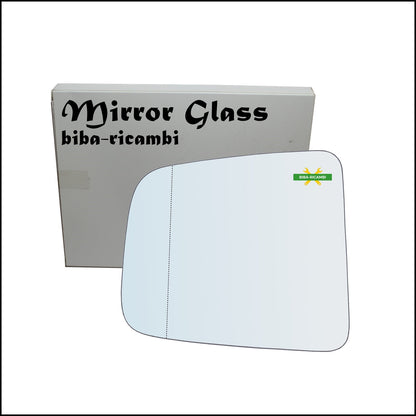 Vetro Specchio Retrovisore Asferico Lato Sx-Guidatore Per Mazda B2500 Pick-Up dal 2000-2007 BIBA-RICAMBI
