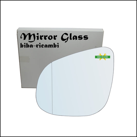 Vetro Specchio Retrovisore Asferico Lato Sx-Guidatore Per Mercedes Citan Combi (415) dal 2012&gt; BIBA-RICAMBI
