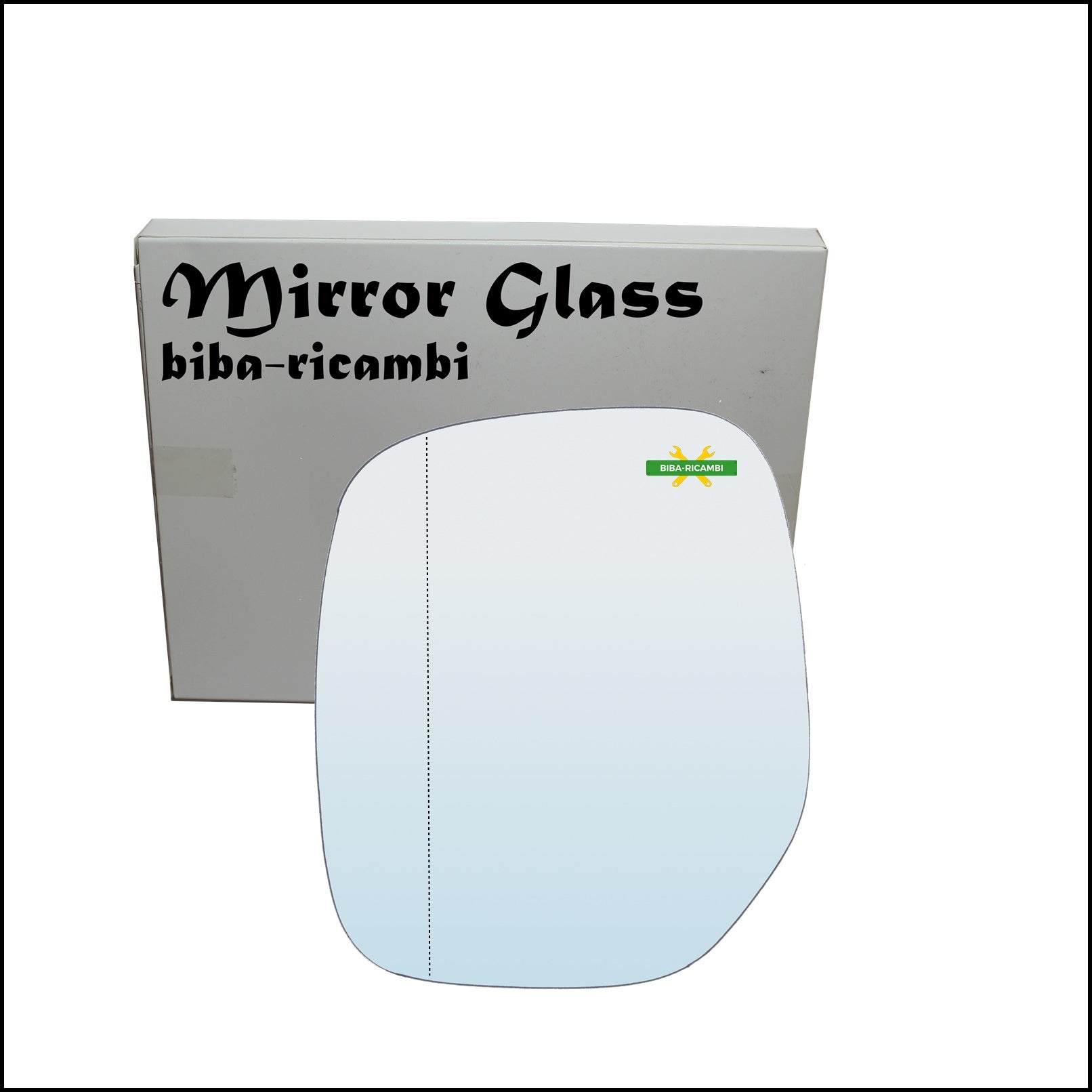 Vetro Specchio Retrovisore Asferico Lato Sx-Guidatore Per Citroen Berlingo I (M) dal 1996-2011 BIBA-RICAMBI