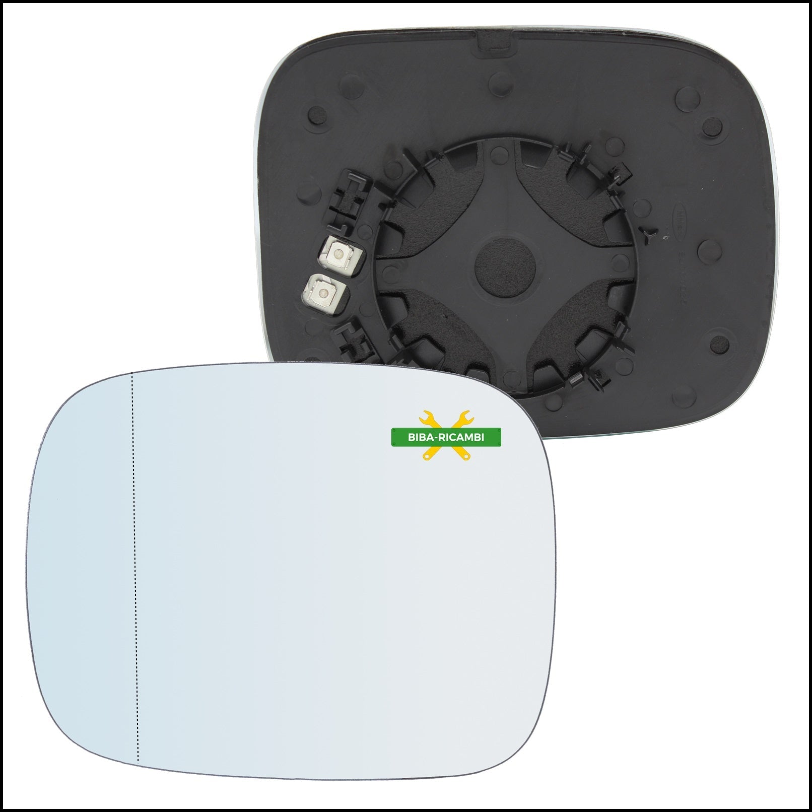 Piastra Retrovisore Termica Asferica Lato Sx-Guidatore Per Volvo XC70 II (136) dal 2007> BIBA-RICAMBI