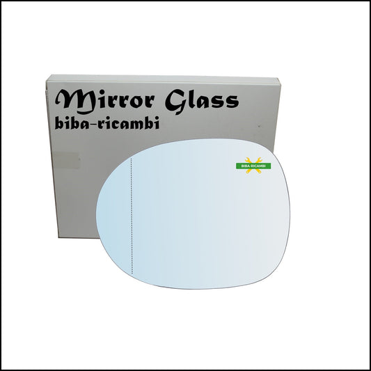 Vetro Specchio Retrovisore Asferico Lato Sx-Guidatore Per Honda Civic VIII (FN,FK) dal 2005-2011 BIBA-RICAMBI