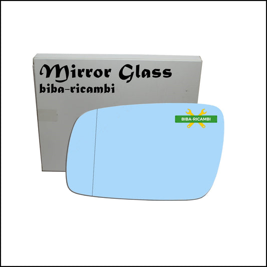 Vetro Specchio Blue Asferico Lato Sx-Guidatore Per Volkswagen Phaeton (3D1) solo dal 2002-2010 BIBA-RICAMBI