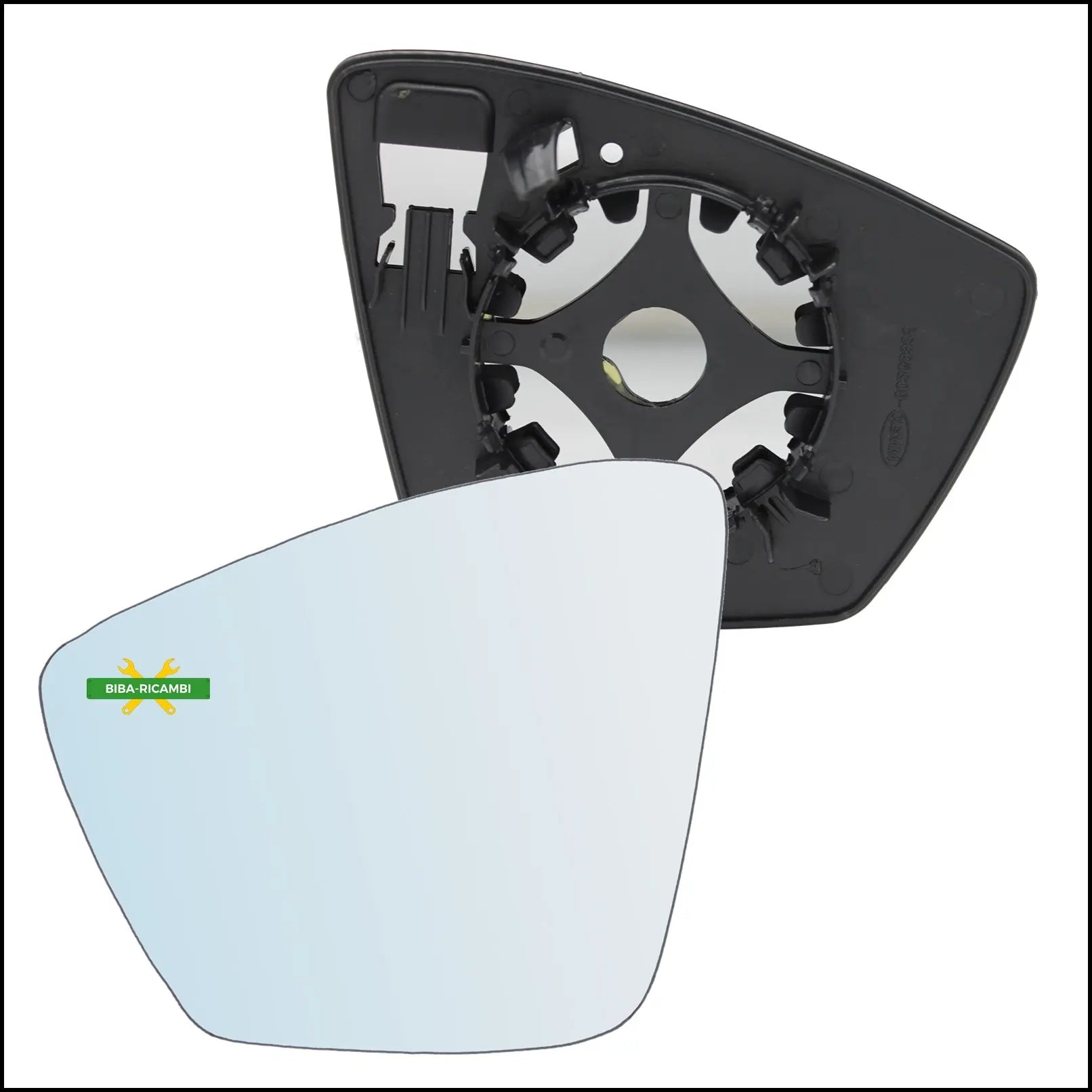 Piastra Retrovisore Lato Sx-Guidatore Per Skoda Karoq (NU7) dal 2017&gt; BIBA-RICAMBI